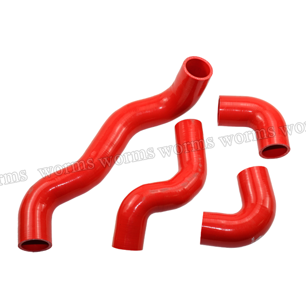 Worms High Performance Intercooler Silicone Hose Kit 4PCS Set For Suzuki Swift Sport ZC33S K14D Hybrid 2020+