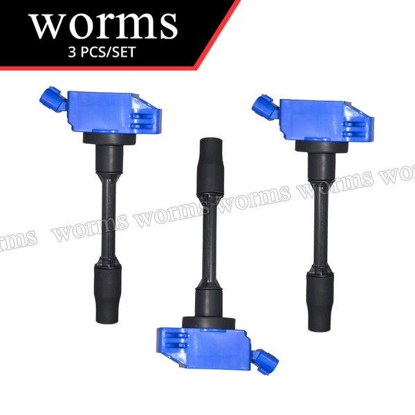Worms Racing Ignition Coil 3PCS Set High Performance For Toyota GR Yaris GXPA16 GR Corolla GZEA14H 1C7 748 A