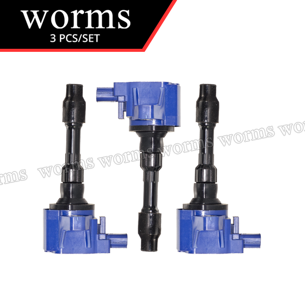 Worms Racing Ignition Coil High Perforamnce 3PCS Set For Honda S660 JW5 N-BOX Turbo N-BOX JF1 JF2 Turbo 30520-5Z2-003