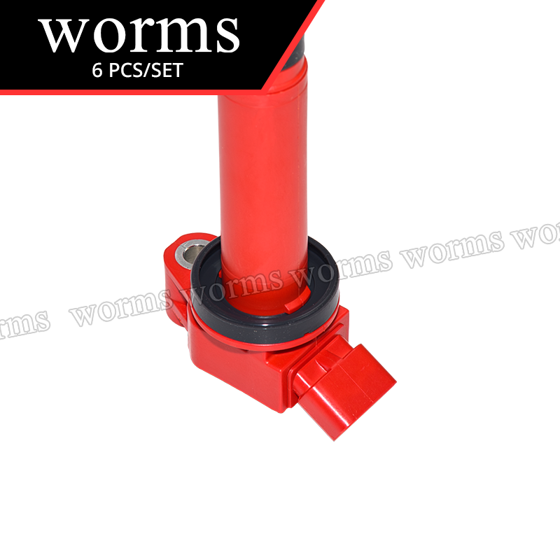 Worms Racing High Performance Ignition Coil 6PCS Set Racing For Toyota ...