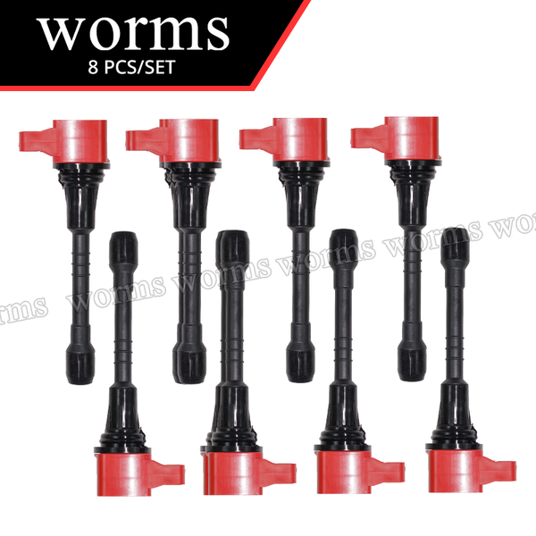 Worms High Performance Ignition Coil Racing 4PCS Set For Infiniti QX56 QX80 2011-2023 22448-1LA0B