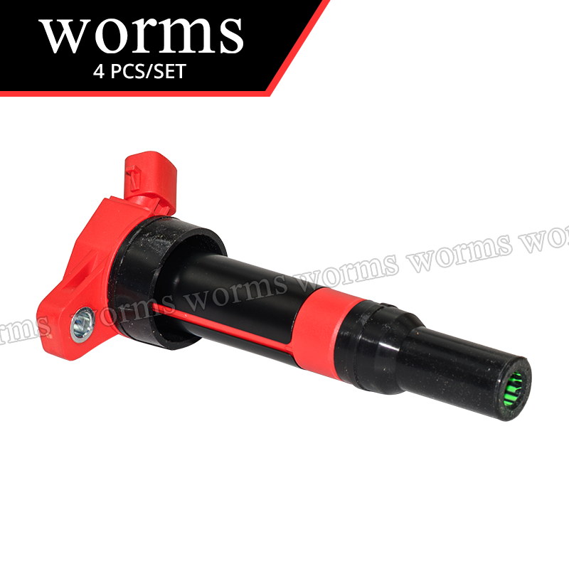 Worms High Performance Ignition Coil Racing 4PCS Set For Hyundai Elant ...