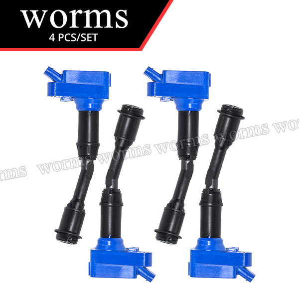 Worms Racing Ignition Coil High Performance 4PCS Set For Ford Focus LZ Escape ZG Kuga 1.5L Turbo Ecoboost DS7G-12A366-BB
