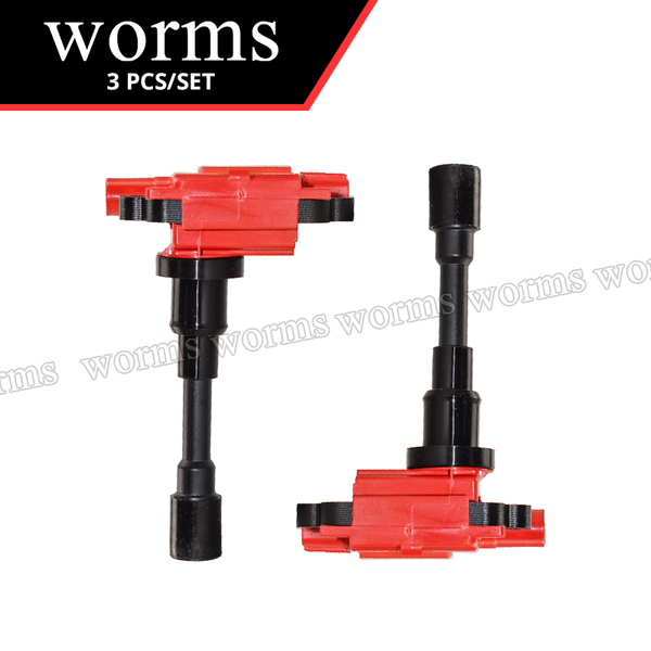 Worms Racing Ignition Coil Pack 2Pcs Performance For Suzuki Esteem Aerio Baleno Jimny1.6L 33400-65G00