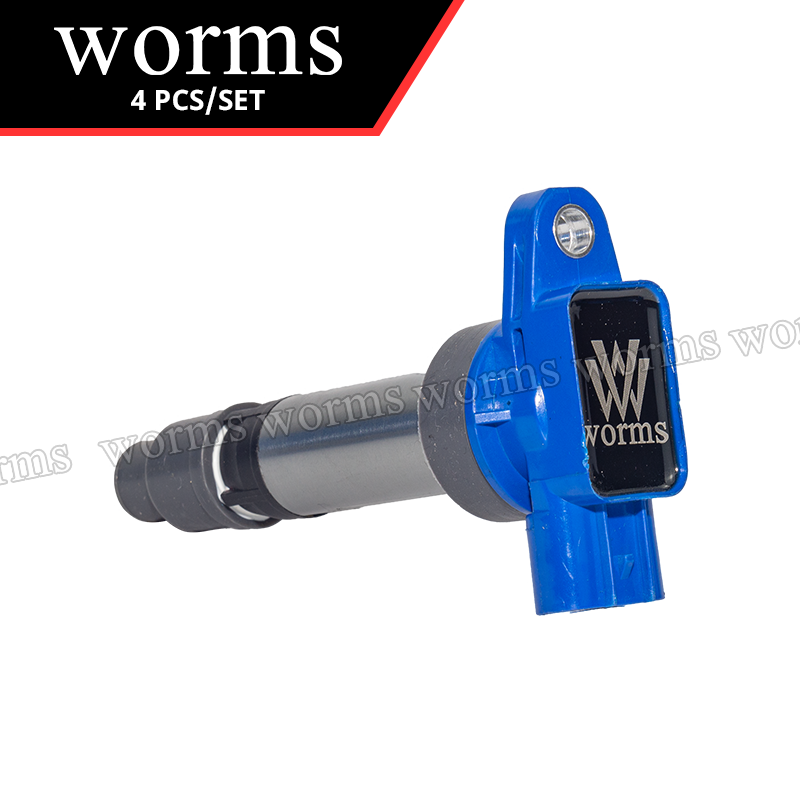 Worms Racing Ignition Coil Pack 4Pcs Upgrade For Suzuki