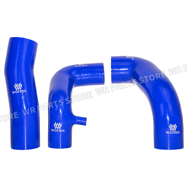 Worms Racing Silicone Intake Hose Kit 3PCS Set High Performance For Suzuki Swift Sport ZC13S K10C 2018-2020